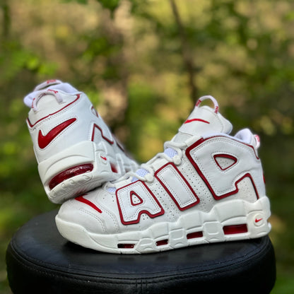 AIR MORE UPTEMPO Alb-Rosu C