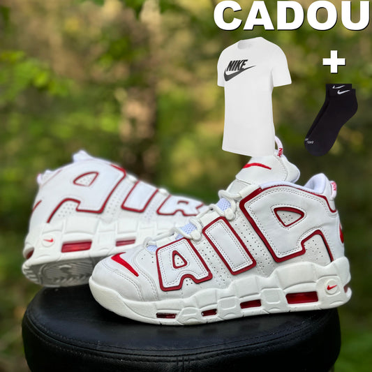 AIR MORE UPTEMPO Alb-Rosu C