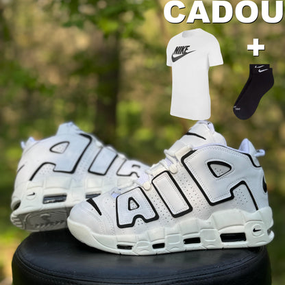 AIR MORE UPTEMPO Alb-Negru C