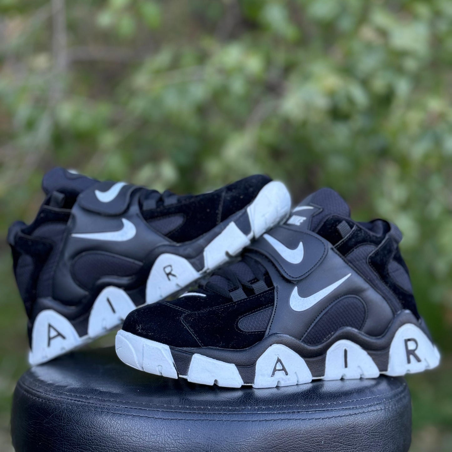 AIR Uptempo Negru-Alb