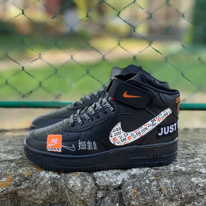 AF1 High JUST Negru