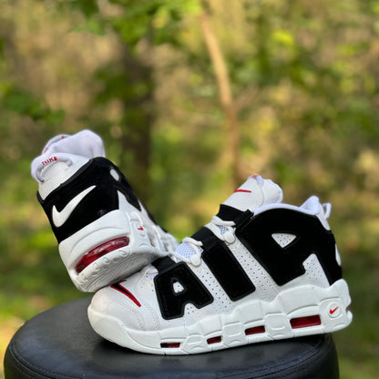 AIR MORE UPTEMPO Alb-Negru R