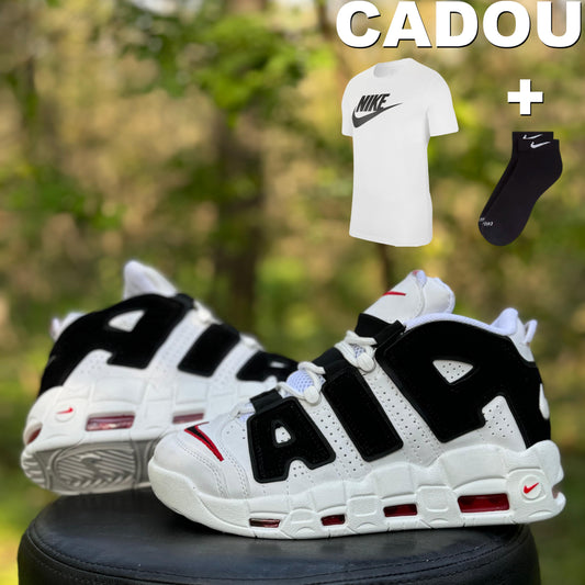 AIR MORE UPTEMPO Alb-Negru R