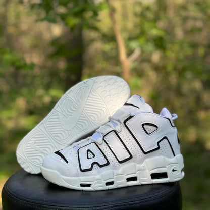 AIR MORE UPTEMPO Alb-Negru C